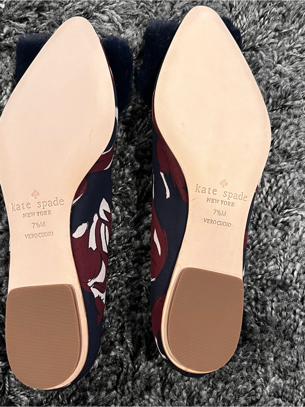 🌺NWT KATE SPADE ELEN PAISLEY BALLET FLATS SIZE 7.5🌺 - Picture 5 of 6